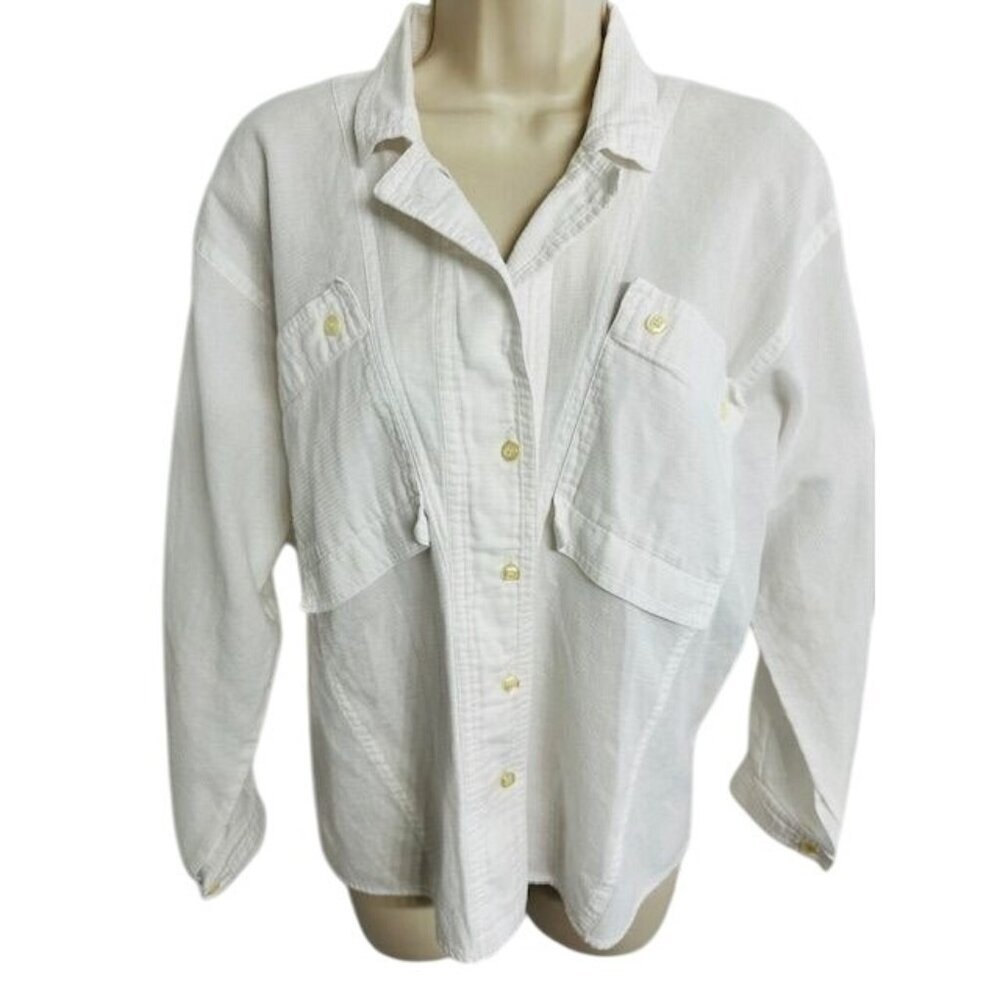 LUTZ Teutloff Designer Collection -Germany Cotton Yacht Collared Blouse US-10